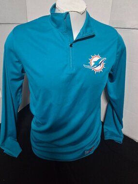 🐬 Miami Dolphins NFL Team Apparel Quarter-Zip Pullover 🐬